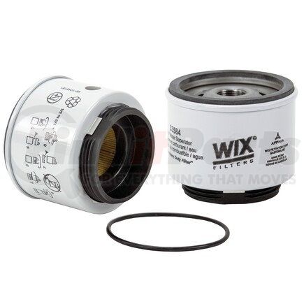 33584 by WIX FILTERS - WIX Spin On Fuel Water Separator w/ Open End Bottom