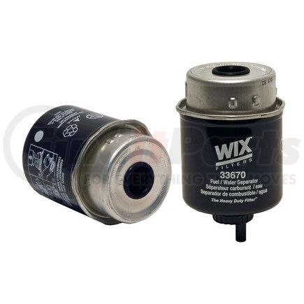 33670 by WIX FILTERS - WIX Key-Way Style Fuel Manager Filter