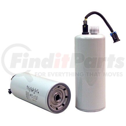 33692 by WIX FILTERS - Fuel Water Separator Filter - 5 Micron, Spin-On Design, Full Flow