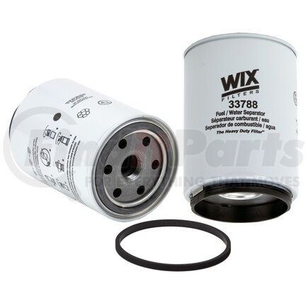 33788 by WIX FILTERS - WIX Spin On Fuel Water Separator w/ Open End Bottom