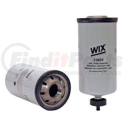 33804 by WIX FILTERS - Fuel Water Separator Filter - 2 Micron, Keyway Style, 7.7 in. Height