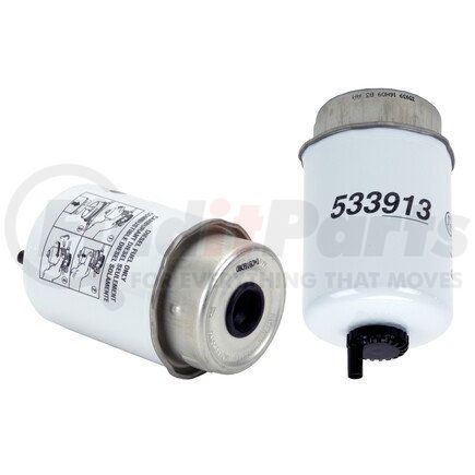 33913 by WIX FILTERS - WIX Key-Way Style Fuel Manager Filter