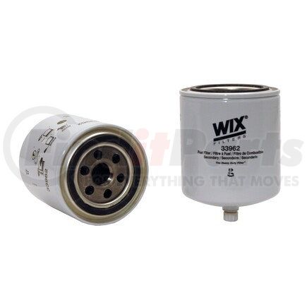 33962 by WIX FILTERS - Fuel Water Separator Filter - 13 Micron, Spin-On Design, Full Flow