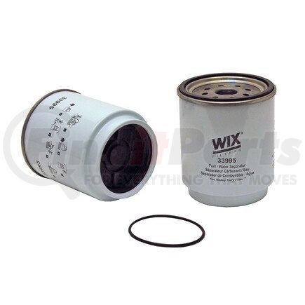33995 by WIX FILTERS - WIX Spin On Fuel Water Separator w/ Open End Bottom