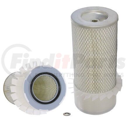 42355 by WIX FILTERS - WIX Air Filter w/Fin