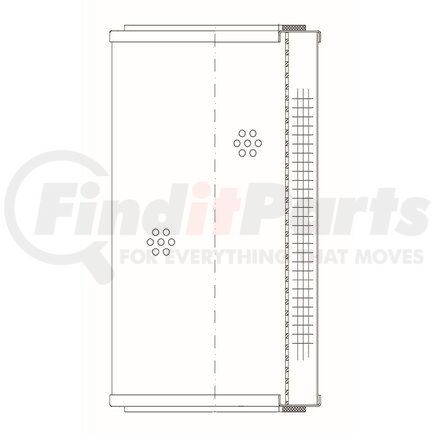 R64F10N by WIX FILTERS - WIX INDUSTRIAL HYDRAULICS Cartridge Hydraulic Metal Canister Filter