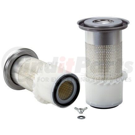 WA10553 by WIX FILTERS - WIX Air Filter w/Fin