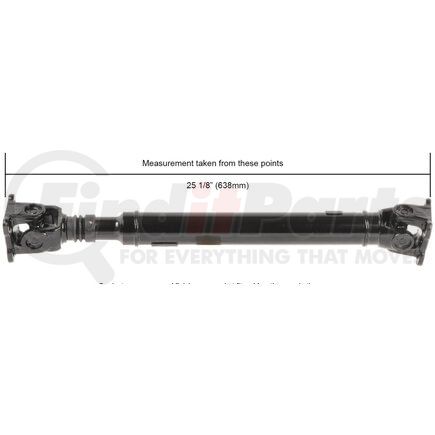 65-3000 by A-1 CARDONE - Driveshaft / Prop Shaft