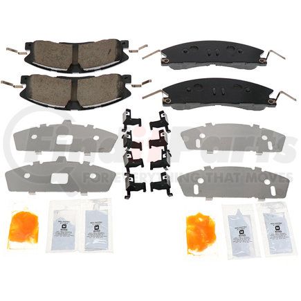 BRF1969 by MOTORCRAFT - Disc Brake Pad Kit