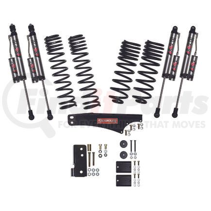 JK25BKXLT by SKYJACKER - 2.5 in. Suspension Lift System With ADX 2.0 Remote Reservoir Shocks.