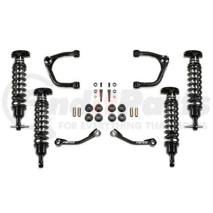 K1187DL by FABTECH - Uniball UCA Lift System w/Shocks; 3 in. LIft; w/Dirt Logic 2.5 Front/Rear;
