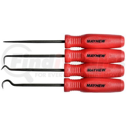 31098 by MAYHEW TOOLS - 4 Pc Micro Hook & Pick Set