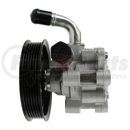 63145N by AAE STEERING - Power Steering Pump - New, with Pulley and Return Pipe