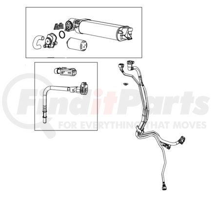 Mopar 68421012AB Vapor Canister Vapor Canister