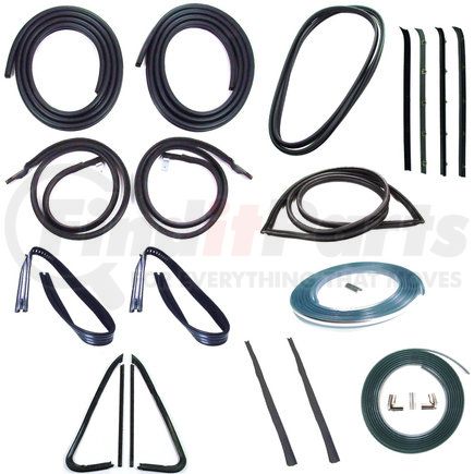 CWK111178 by PRECISION REPLACEMENT PARTS - Vehicle Weatherstrip Kit