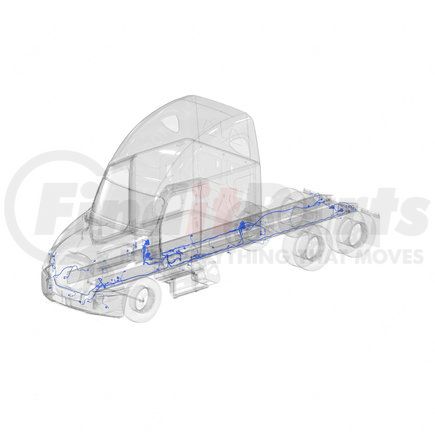 S81-00161-940 by FREIGHTLINER - Chassis Wiring Harness - P4, 10/OBD16/GHG17