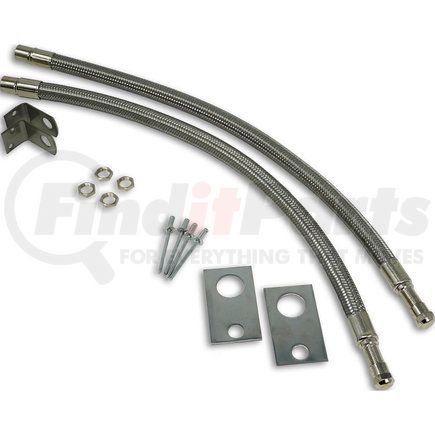 TM22308VP by VALTERRA - TireMinder Valve Extender Kit - Braided Steel, For 16"-19.5" Wheels