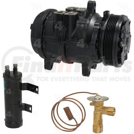 TSR0294 by FOUR SEASONS - A/C Compressor and Component Kit - Remanufactured, Prefilled with OE-Specified Oil