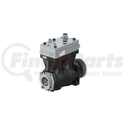 9125100010 by WABCO - Air Compressor - Twin Cylinder, Flange Mounted, 636cc