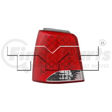 11-11706-00-9 by TYC - CAPA Certified Tail Light Assembly