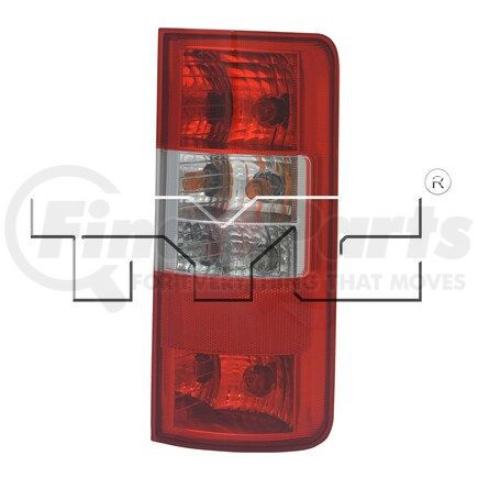 11-11931-00-9 by TYC -  CAPA Certified Tail Light Assembly