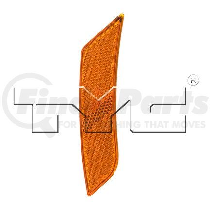 18-6132-00 by TYC - Side Marker Light Assembly