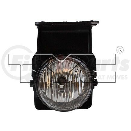 19-5541-90 by TYC -  Fog Light Assembly