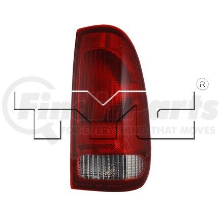 11-3189-01 by TYC -  Tail Light Assembly