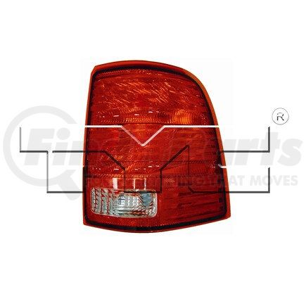 11-5507-01 by TYC -  Tail Light Assembly