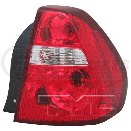 11-6007-00-9 by TYC - CAPA Certified Tail Light Assembly