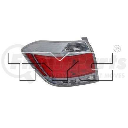 11-6355-01 by TYC -  Tail Light Assembly