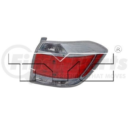 11-6356-01 by TYC -  Tail Light Assembly