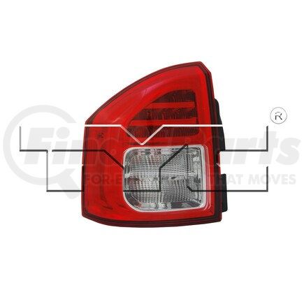 11-6448-00 by TYC -  Tail Light Assembly