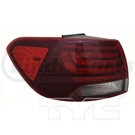 TYC 11-9072-00 Tail Light Assembly Tail Light Assembly