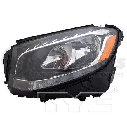 20-9972-00 by TYC - Headlight Assembly - LH, Halogen, Clear/Amber Lens, w/o Logo, Complete Assembly