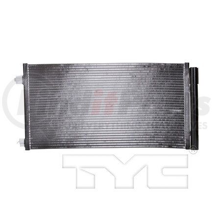 30093 by TYC - A/C Condenser - Parallel Flow, 26.77" x 13.86" x 0.63", with Receiver/Drier (Jeep Compass)