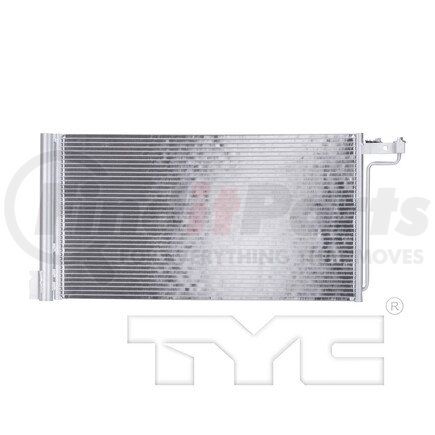 4914 by TYC - A/C Condenser - 2015-2018 Ford Focus, 15.04 in. Core Height, Parallel Flow