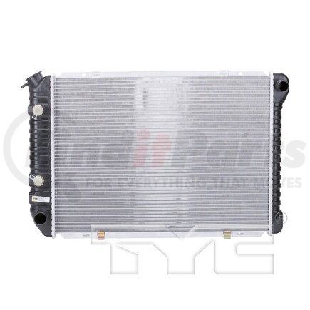 556 by TYC - Radiator Assembly - Aluminum, Crossflow, 1 Row, Concentric Oil Cooler, 17.64x24.49 in. Core