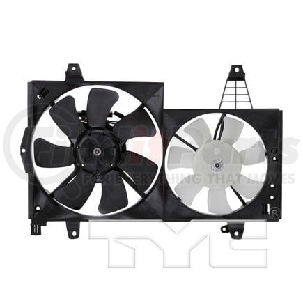 621250 by TYC - Engine Cooling Fan Assembly for VOLVO
