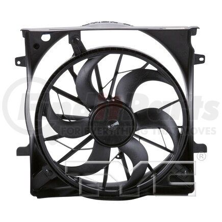 TYC 622690 Dual Radiator and Condenser Fan Assembly Cooling Fan Assembly
