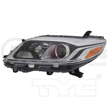 20-17468-01-9 by TYC -  CAPA Certified Headlight Assembly