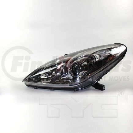 206684019 by TYC -  CAPA Certified Headlight Assembly