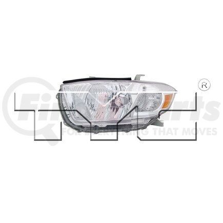 20-6898-01 by TYC -  Headlight Assembly