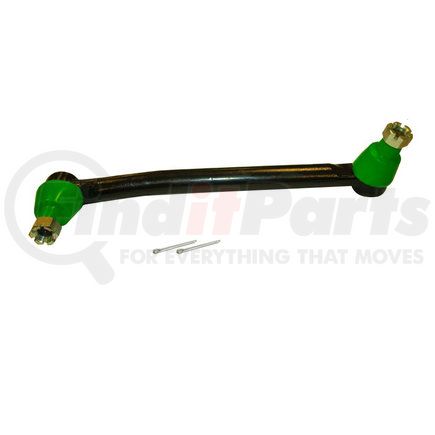 SDS-1214 by POWER10 PARTS - Steering Drag Link - 17.68 in. Centerline, 0.875 in. Stud Thread, 14 TPI (International)