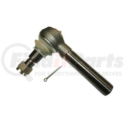 SES-2090L by POWER10 PARTS - TIE ROD END-L 7.5in Straight x 1-1/4in-12 (LH THREAD) w/ Bottom Grease Fitting