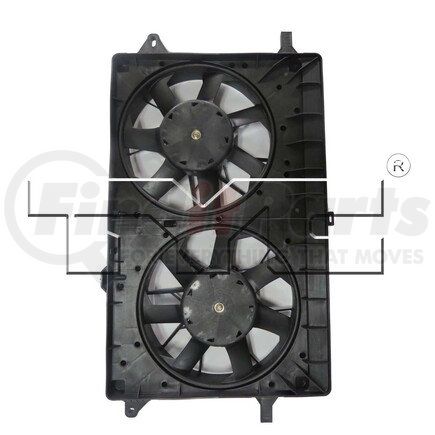 623170 by TYC - Cooling Fan Assembly