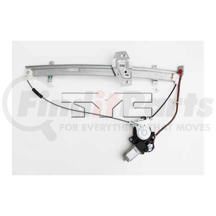 TYC 660112 Window Motor and Regulator Assembly Power Window Motor and Regulator Assembly