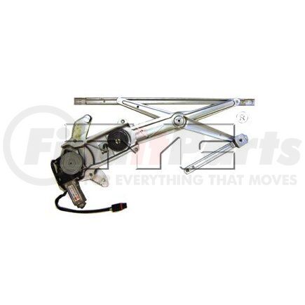 TYC 660140 Window Motor and Regulator Assembly Power Window Motor and Regulator Assembly