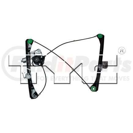 660170 by TYC -  Power Window Motor and Regulator Assembly