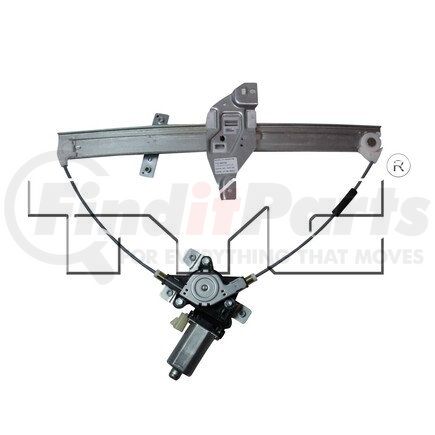 TYC 660163 Window Motor and Regulator Assembly Power Window Motor and Regulator Assembly